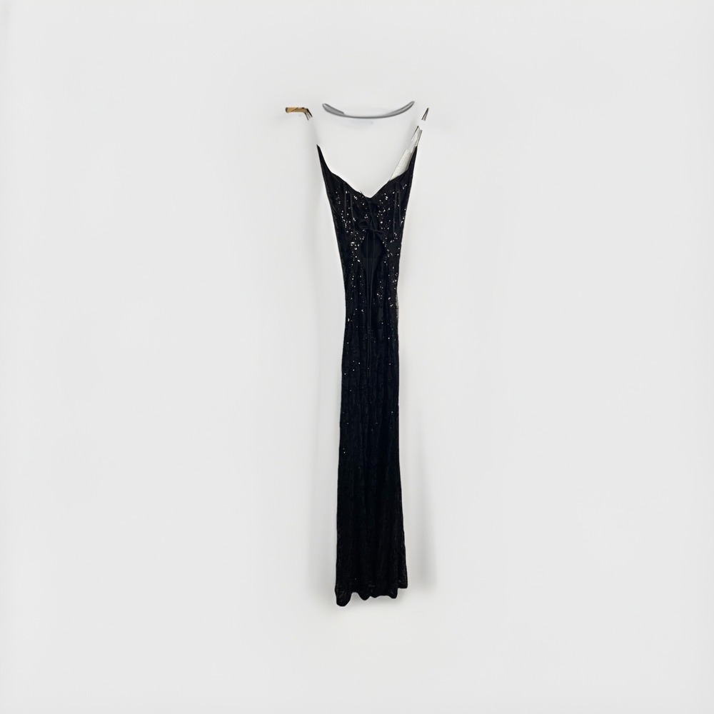 Windsor Women's Small Black Floral‎ Dress Elegant Party Wear